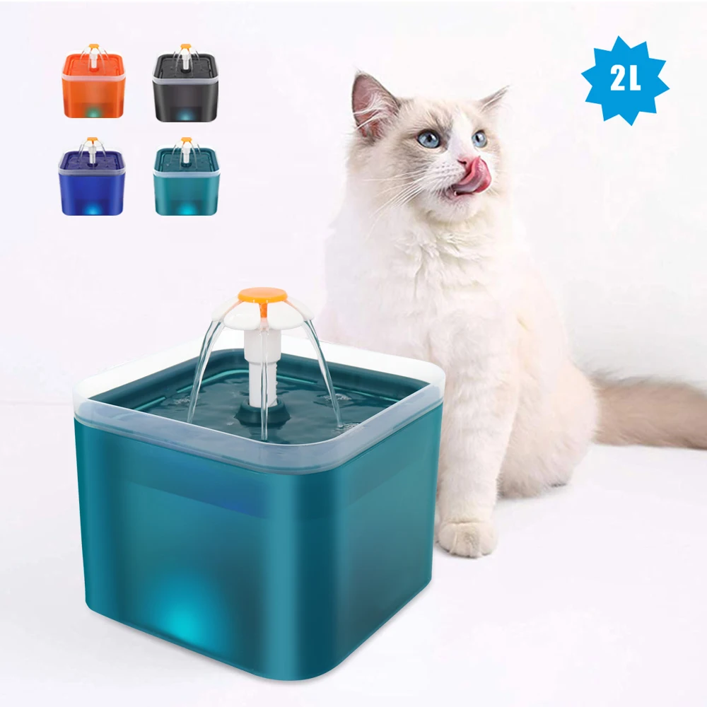 Automatic Pet Cat Water Fountain Dispenser USB LED 2.L Quiet Dog Drinking Bowl Drinker Feeder Bowl Pet Drinking Feeder Filter
Automatic Pet Cat Water Fountain Dispenser USB LED 2.L Quiet Dog Drinking Bowl Drinker Feeder Bowl Pet Drinking Feeder Filter