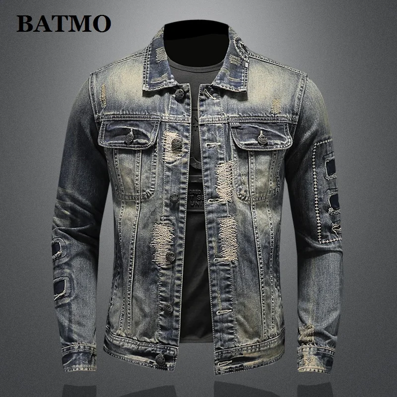BATMO 2020 new arrival high quality casual denim jackets men,men's casual jackets,plus-size M-5XL 0868
BATMO 2020 new arrival high quality casual denim jackets men,men's casual jackets,plus-size M-5XL 0868