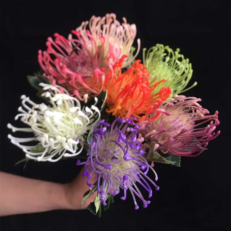 10 шт. искусственный цветок Leucospermum пластиковый шип сельдерея Eryngium Foembalium для свадьбы и дома декоративные цветы
10 шт. искусственный цветок Leucospermum пластиковый шип сельдерея Eryngium Foembalium для свадьбы и дома декоративные цветы