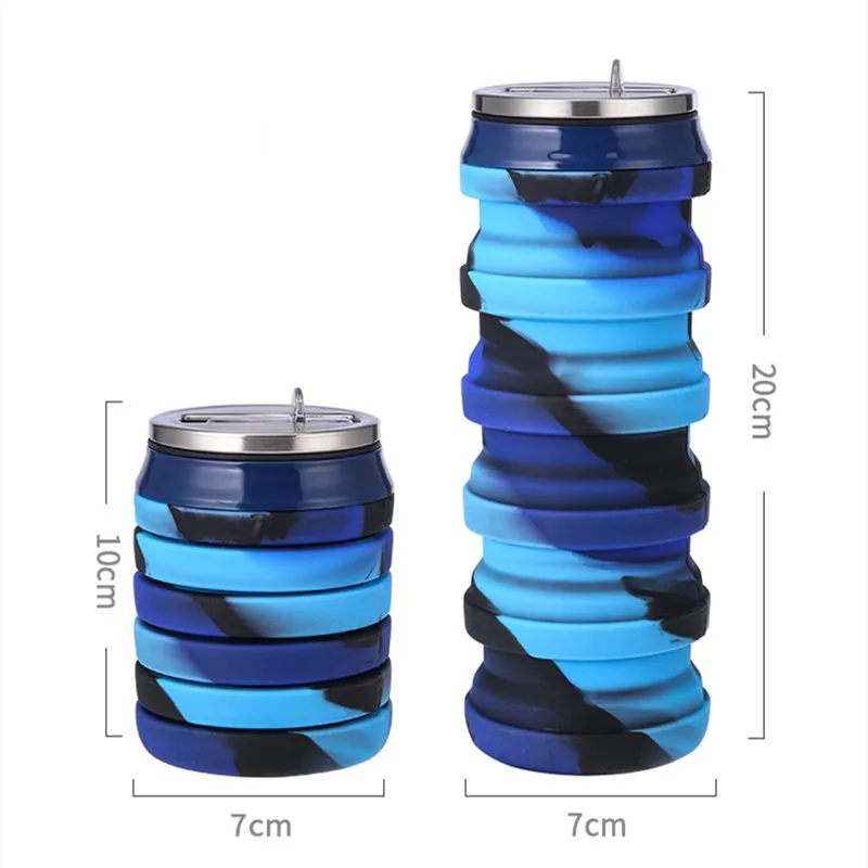 Silicone Foldable Water Bottle Portable Outdoor Sports Mountaineering Riding Trip Drinking Cup New 2025
Silicone Foldable Water Bottle Portable Outdoor Sports Mountaineering Riding Trip Drinking Cup New 2025