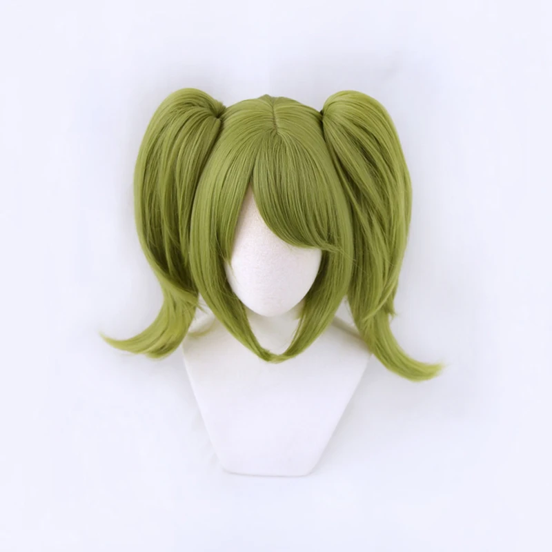 Danganronpa Monaka Green Short Ponytails Wig Cosplay Costume Dangan Ronpa Heat Resistant Synthetic Hair Monaca Towa Women Wigs
Danganronpa Monaka Green Short Ponytails Wig Cosplay Costume Dangan Ronpa Heat Resistant Synthetic Hair Monaca Towa Women Wigs