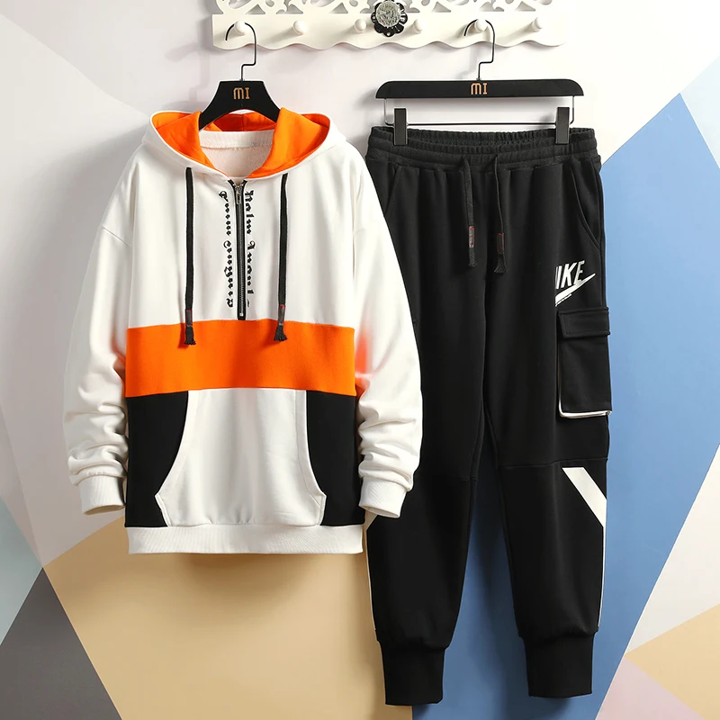 Fashion Mens Sportswear Fashion Tracksuit 2020 New Two Pieces Set Suits For Spring Autumn
Fashion Mens Sportswear Fashion Tracksuit 2020 New Two Pieces Set Suits For Spring Autumn
