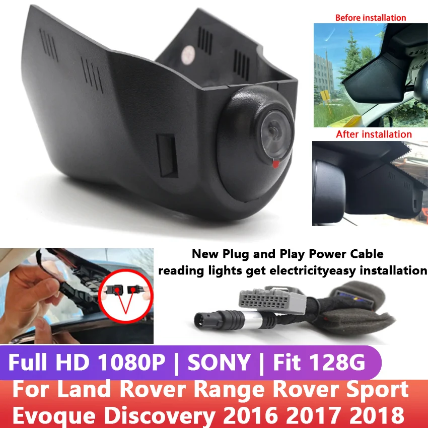 New ! Plug and play Car DVR Wifi Video Recorder Dash Cam Camera For Land Rover Range Rover Sport Evoque Discovery 2016 2017 2018
New ! Plug and play Car DVR Wifi Video Recorder Dash Cam Camera For Land Rover Range Rover Sport Evoque Discovery 2016 2017 2018