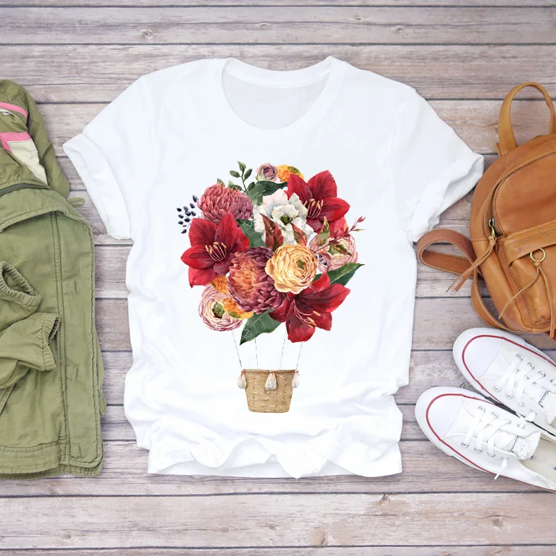 Women Tee Summer Short Sleeve Floral Flower Fashion Lady T-shirts Top T Shirt Ladies Womens Graphic Female T-Shirt
Women Tee Summer Short Sleeve Floral Flower Fashion Lady T-shirts Top T Shirt Ladies Womens Graphic Female T-Shirt