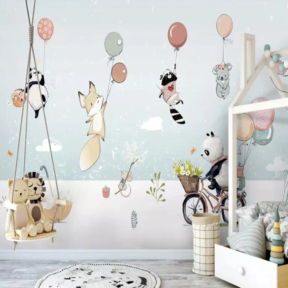 Milofi custom 3D wallpaper mural cute cartoon animal hot air balloon children room background wall painting decorative wallpaper
Milofi custom 3D wallpaper mural cute cartoon animal hot air balloon children room background wall painting decorative wallpaper