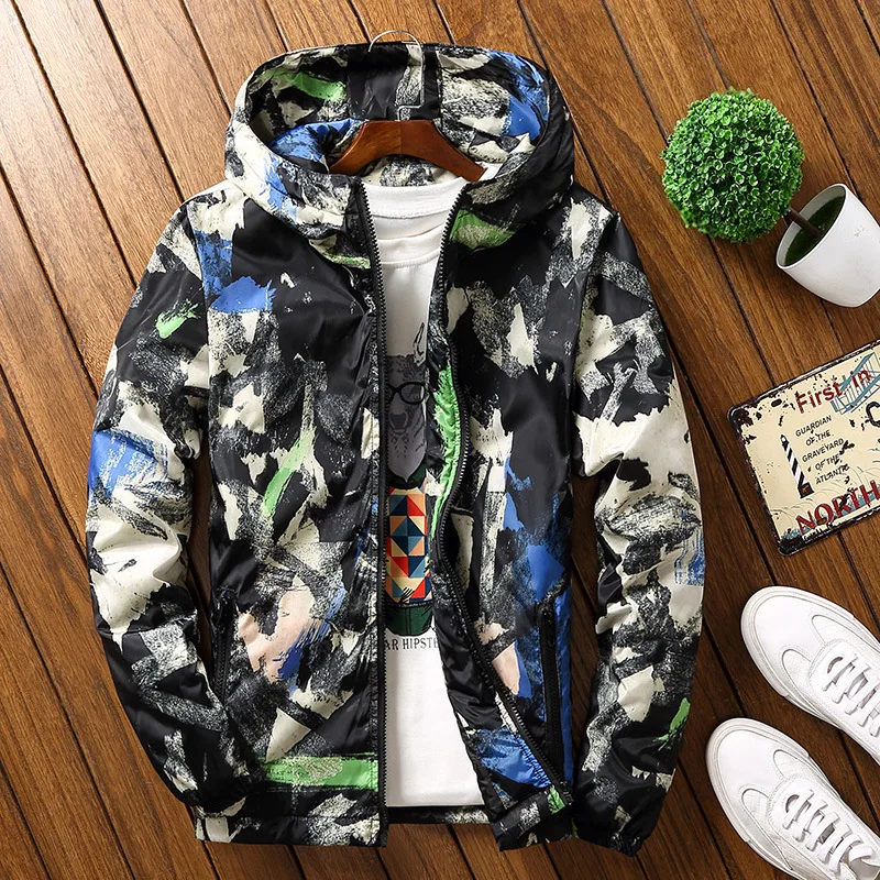Men's Winter Jacket Hooded Cotton-padded Clothes Men's Camouflage Winter COUPLE'S Cotton-padded Clothes Slim Fit Clothes
Men's Winter Jacket Hooded Cotton-padded Clothes Men's Camouflage Winter COUPLE'S Cotton-padded Clothes Slim Fit Clothes