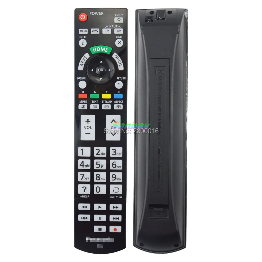 Original Remote Control for PANASONIC TV Viera(TX-40DX700E) Viera(TX-40DX703E) Viera(TX-40DX730E) Viera(TX-42AS600Y)
Original Remote Control for PANASONIC TV Viera(TX-40DX700E) Viera(TX-40DX703E) Viera(TX-40DX730E) Viera(TX-42AS600Y)