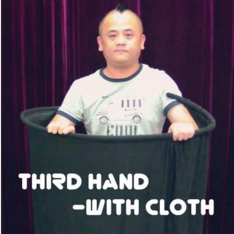 Third Hand (With Cloth) - Magic Trick,Classic,Stage Magic Props,Close Up,Gimmick,Street,Illusions,Fun,Magic Toys
Third Hand (With Cloth) - Magic Trick,Classic,Stage Magic Props,Close Up,Gimmick,Street,Illusions,Fun,Magic Toys