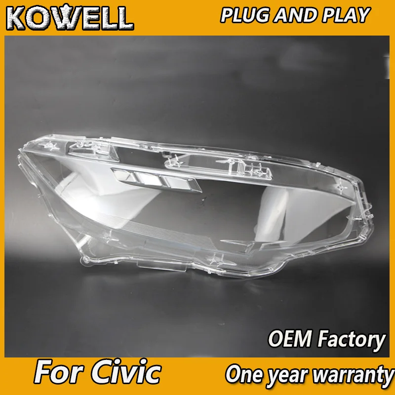 KOWELL Car cover for Honda CIVIC X 10th 2016 2017 Headlight glass cover for civic headlight cover
KOWELL Car cover for Honda CIVIC X 10th 2016 2017 Headlight glass cover for civic headlight cover