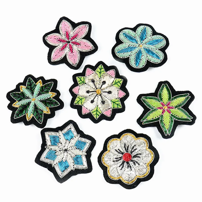 MAXSIN FUN 1 Pc High Quality Handmade Embroidery Indian Silk Colored Flowers Brooch Garment Accessories Pin Decorative Patch DIY
MAXSIN FUN 1 Pc High Quality Handmade Embroidery Indian Silk Colored Flowers Brooch Garment Accessories Pin Decorative Patch DIY