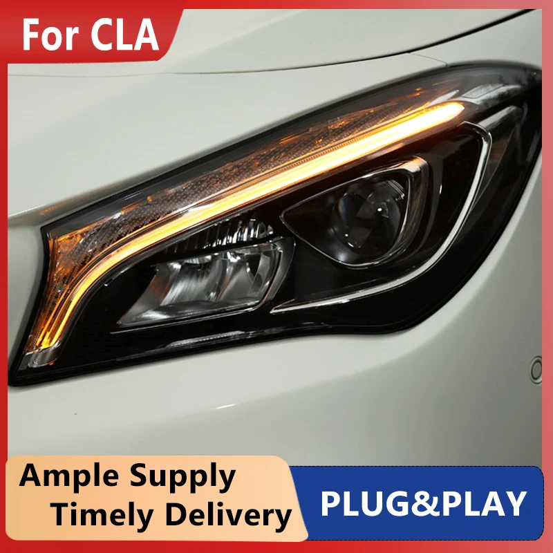 Для Benz CLA W117 2014-2020 Полностью светодиодные фары CLA180 CLA220 CLA200 CLA260 Фара Светодиодная фара Светодиодный двойной проектор
Для Benz CLA W117 2014-2020 Полностью светодиодные фары CLA180 CLA220 CLA200 CLA260 Фара Светодиодная фара Светодиодный двойной проектор