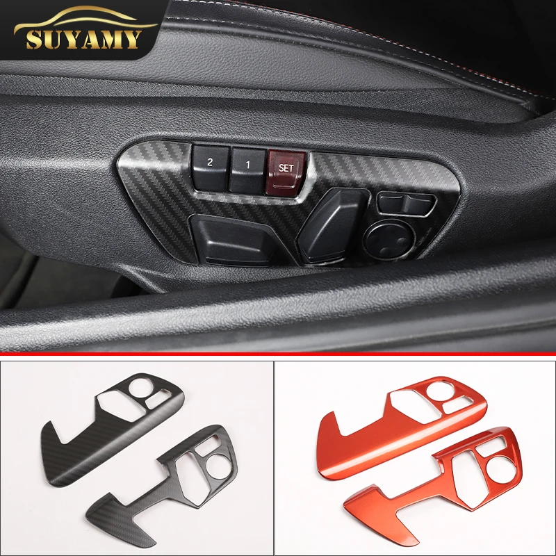 Car Styling Seat Adjustment Decorative Panel Stickers For Toyota GR Supra A90 2019-2022 Stainless Steel Interior Accessories
Car Styling Seat Adjustment Decorative Panel Stickers For Toyota GR Supra A90 2019-2022 Stainless Steel Interior Accessories