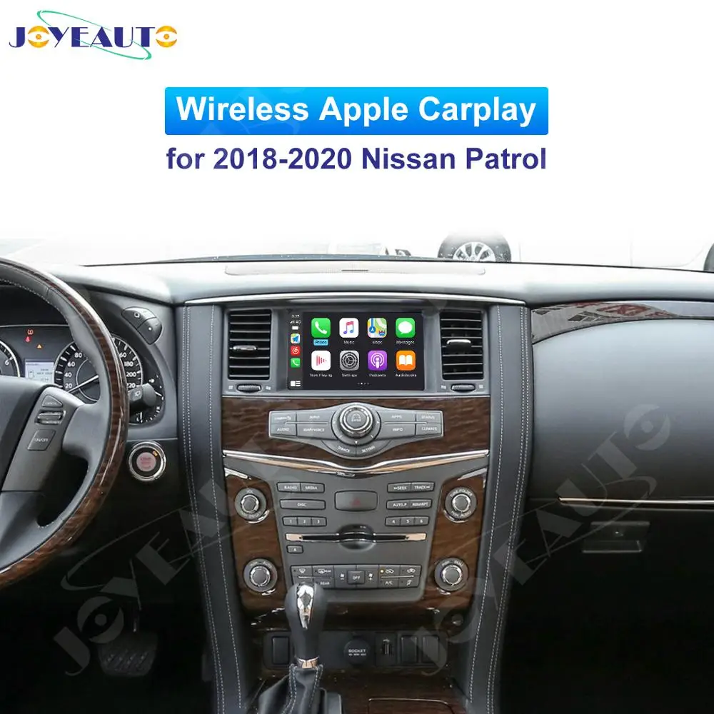 JoyeAuto OEM беспроводной Apple CarPlay для Nissan патруль 2018-2020 Беспроводная Android Авто iOS зеркальное отображение автомобиля поддержка задней камеры
JoyeAuto OEM беспроводной Apple CarPlay для Nissan патруль 2018-2020 Беспроводная Android Авто iOS зеркальное отображение автомобиля поддержка задней камеры