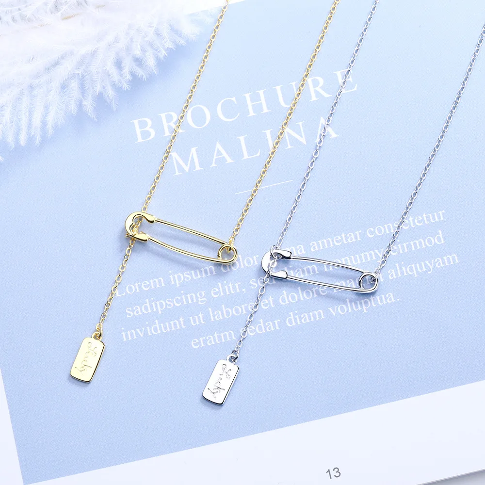 925 Sterling Silver Pin LOVE Sign Pendant Necklace For Women Luxury Quality Fine Jewelry Accessories Wholesale
925 Sterling Silver Pin LOVE Sign Pendant Necklace For Women Luxury Quality Fine Jewelry Accessories Wholesale