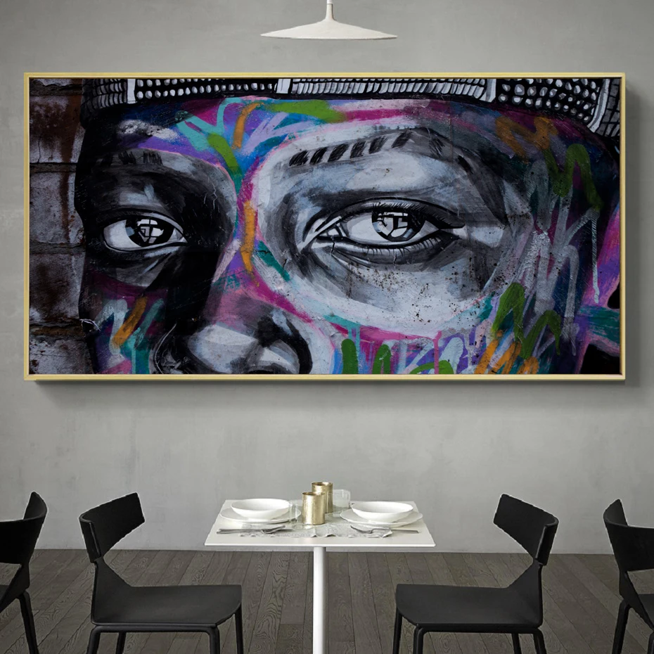 Face Eyes Graffiti Posters Canvas Paintings Wall Art Figures Graffiti Posters Prints Living Room Home Wall Decoration
Face Eyes Graffiti Posters Canvas Paintings Wall Art Figures Graffiti Posters Prints Living Room Home Wall Decoration