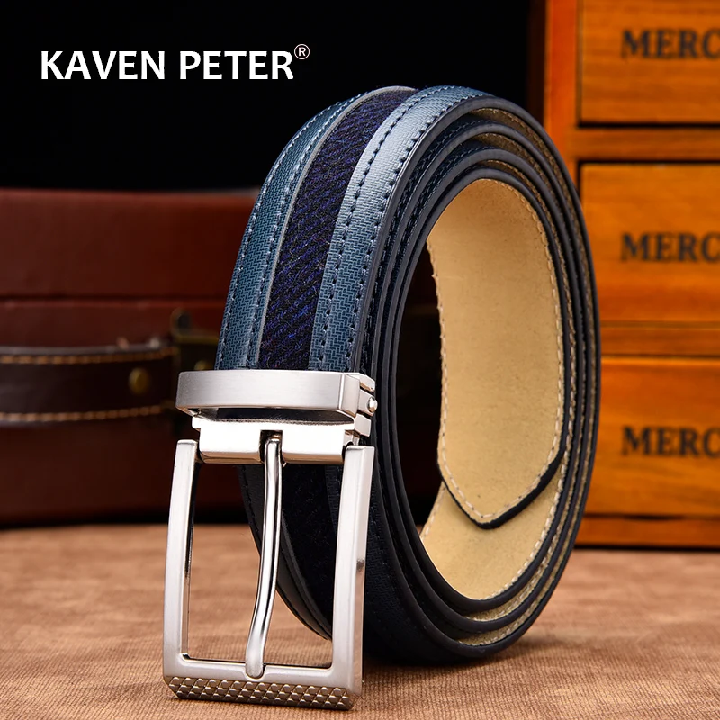 Leather Belt Mixed Canvas Male Strap High Quality Genuine Leather Luxury Pin Buckle Belts For Men Leisure New Fashion
Leather Belt Mixed Canvas Male Strap High Quality Genuine Leather Luxury Pin Buckle Belts For Men Leisure New Fashion
