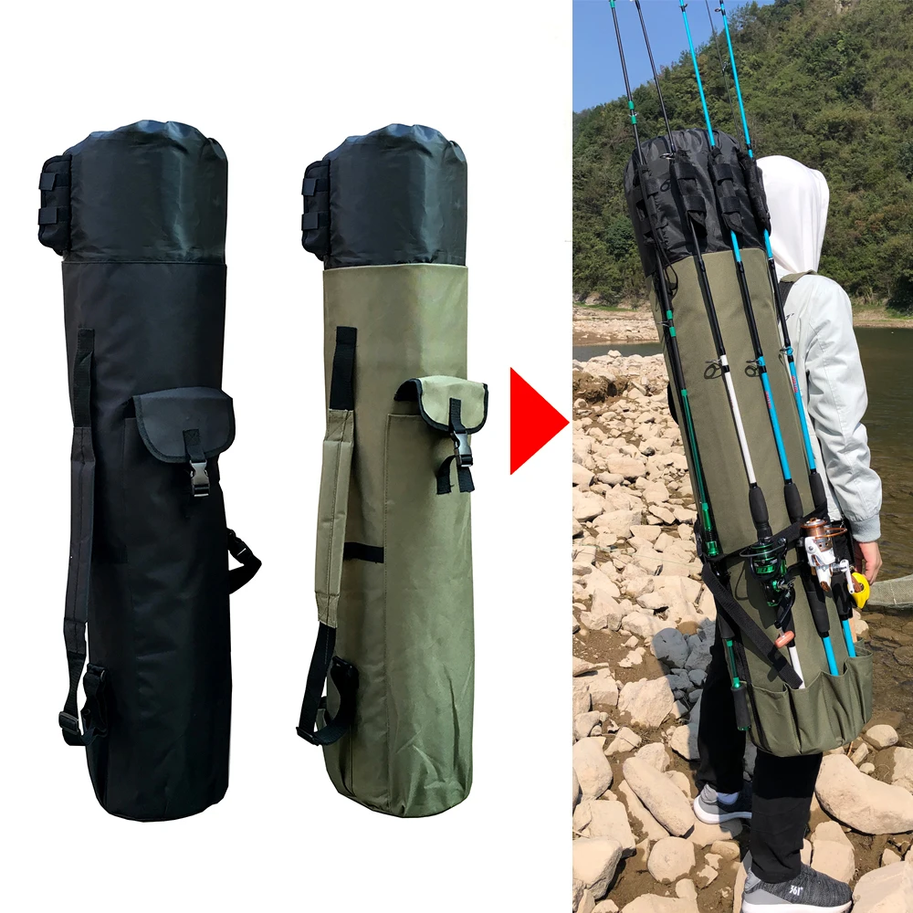 Cylinder Outdoor Fishing Bag Multifunction Fishing Sea Rod Fishing Gear Convenient For Backpack Travel
Cylinder Outdoor Fishing Bag Multifunction Fishing Sea Rod Fishing Gear Convenient For Backpack Travel