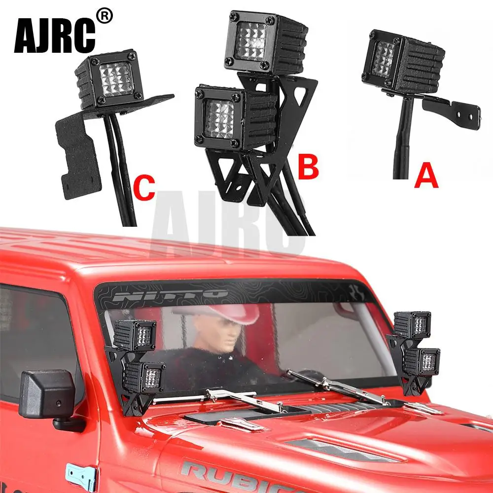 1/10 Rc Car Modified Spotlight A-pillar Spotlight For Trax Trx4 Scx10 Axial Compatible Led Lights D90 D110 Side Headlights 90046
1/10 Rc Car Modified Spotlight A-pillar Spotlight For Trax Trx4 Scx10 Axial Compatible Led Lights D90 D110 Side Headlights 90046