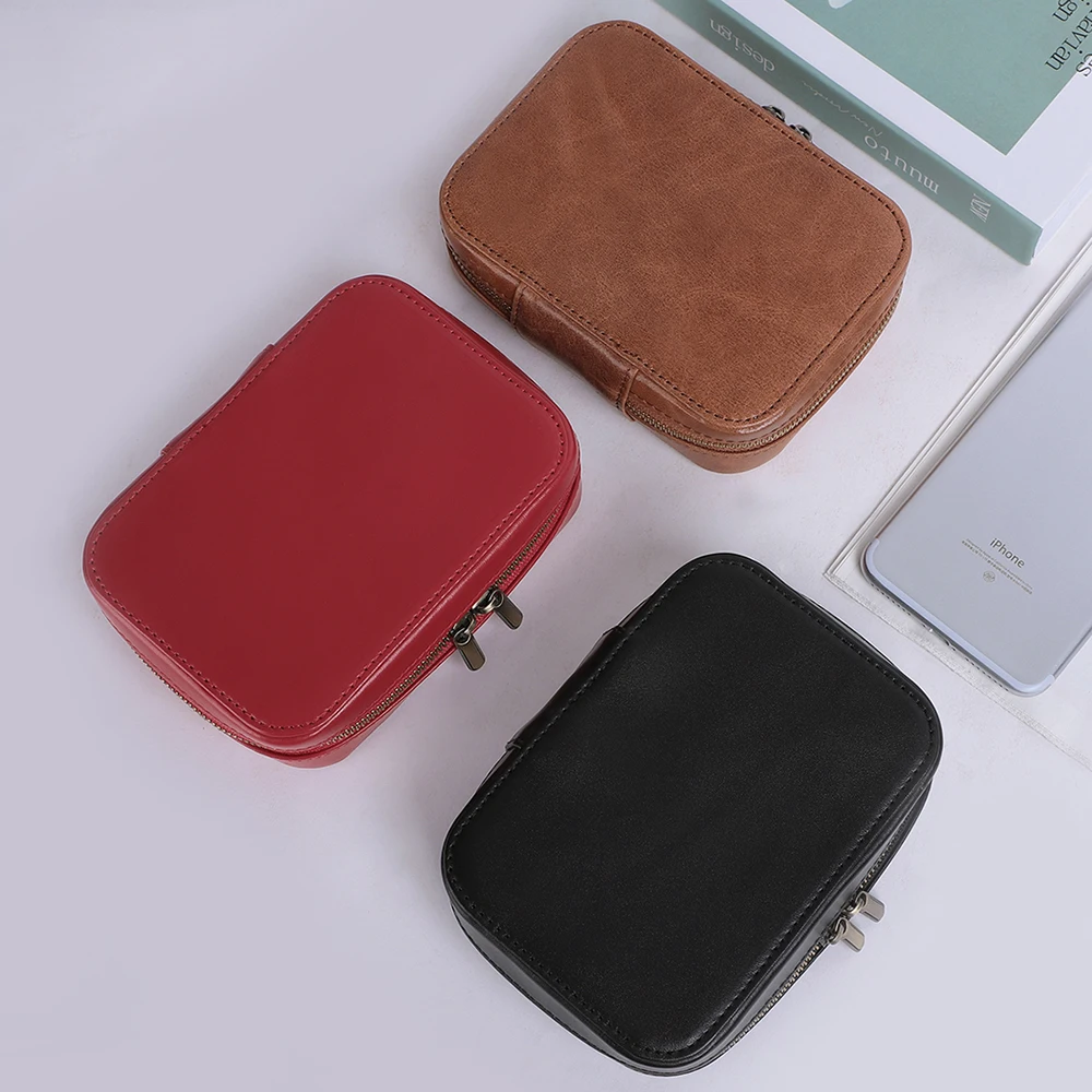 JOYIR Genuine Leather Travel Zipper Case Earphone Storage Box Portable USB Cable Organizer Multifunction Carrying Coin Bag
JOYIR Genuine Leather Travel Zipper Case Earphone Storage Box Portable USB Cable Organizer Multifunction Carrying Coin Bag