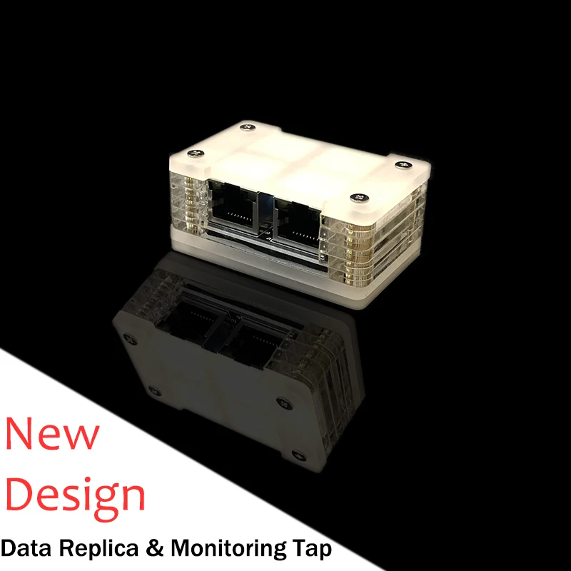 New Design Grind Acrylic Box High quality Capture Mod 100% Replica Monitoring Ethernet Communication Passive Ethernet Tap
New Design Grind Acrylic Box High quality Capture Mod 100% Replica Monitoring Ethernet Communication Passive Ethernet Tap