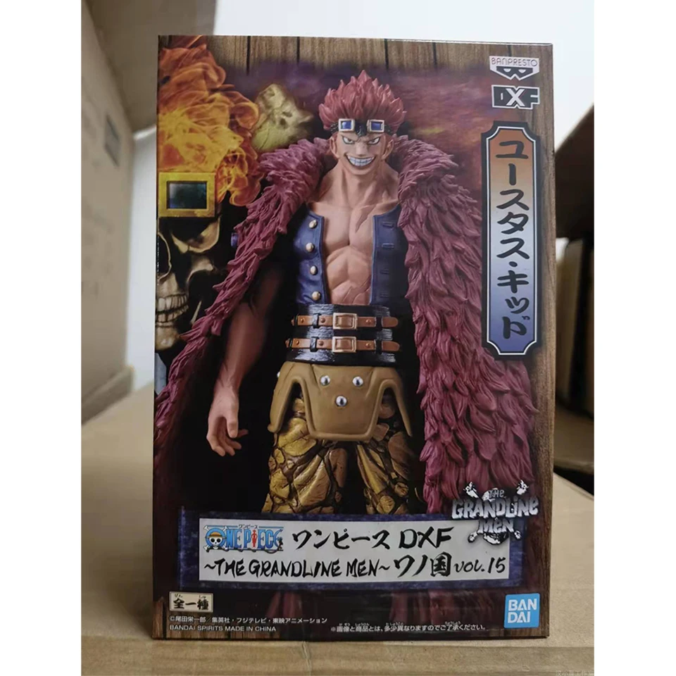 Glazovin Original BP One Piece Grandline Journey 17cm Eustass Kid Captain PVC Action Figure Toys Gifts For Kid
Glazovin Original BP One Piece Grandline Journey 17cm Eustass Kid Captain PVC Action Figure Toys Gifts For Kid