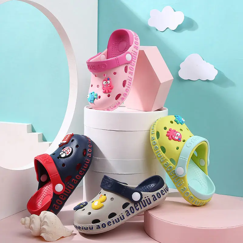 Children's Hole Shoes Kids Slippers Summer Baby Non-slip Indoor Household Sandals Cartoon Clogs Home Slippers Toddler Girl Shoes
Children's Hole Shoes Kids Slippers Summer Baby Non-slip Indoor Household Sandals Cartoon Clogs Home Slippers Toddler Girl Shoes