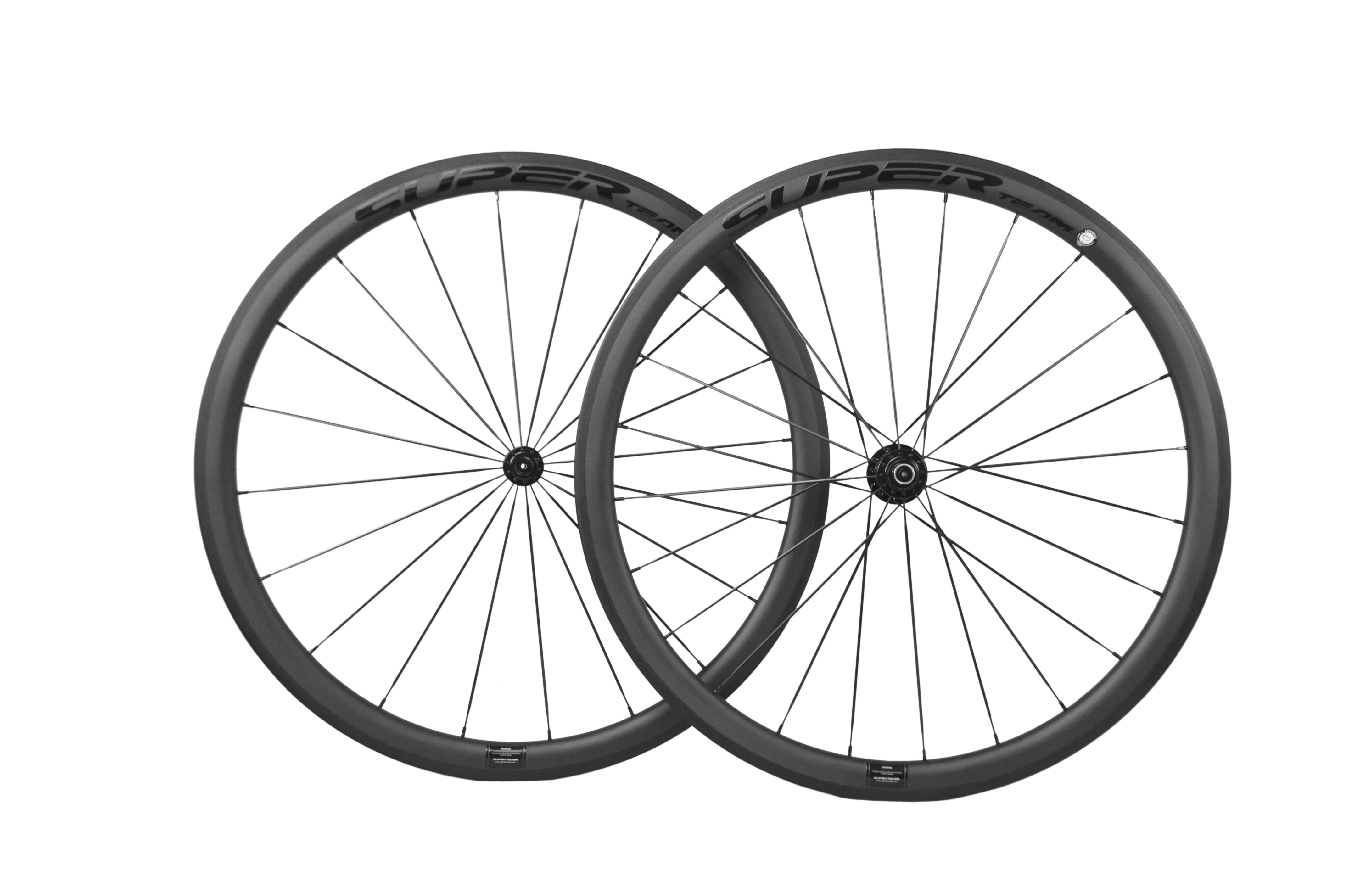 SUPERTEAM 38/50/60mm Clincher Carbon Wheelset R13 Hub Carbon Road Bike Wheels UD Matte
SUPERTEAM 38/50/60mm Clincher Carbon Wheelset R13 Hub Carbon Road Bike Wheels UD Matte