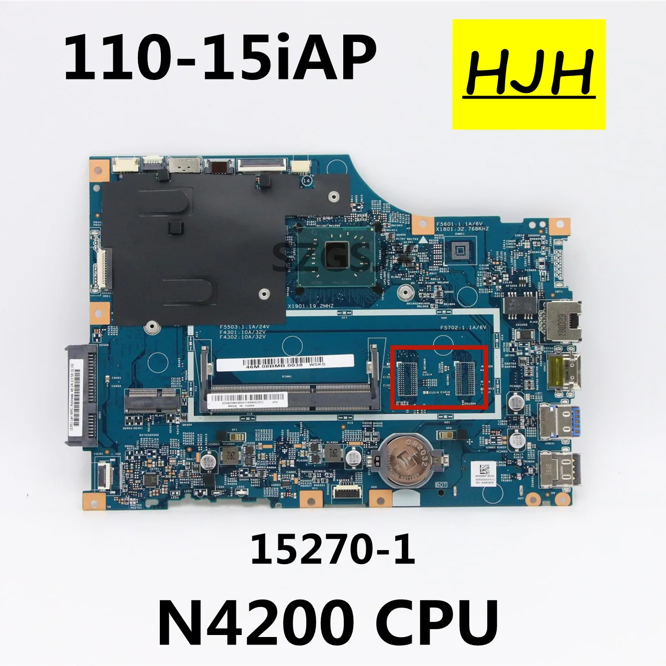 Материнская плата для Lenovo 110-15iAP V110-15iAP 15270-1 SR2Z5 N4200 CPU DDR3 полностью протестирована
Материнская плата для Lenovo 110-15iAP V110-15iAP 15270-1 SR2Z5 N4200 CPU DDR3 полностью протестирована