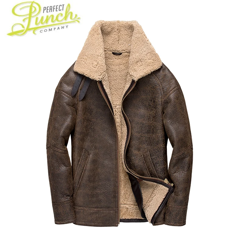 Sheep Genuine Shearling Leather Jackets for Men Clothing Winter Jacket Mens Motorcycle Real Sheepskin Coat Ropa LXR898
Sheep Genuine Shearling Leather Jackets for Men Clothing Winter Jacket Mens Motorcycle Real Sheepskin Coat Ropa LXR898