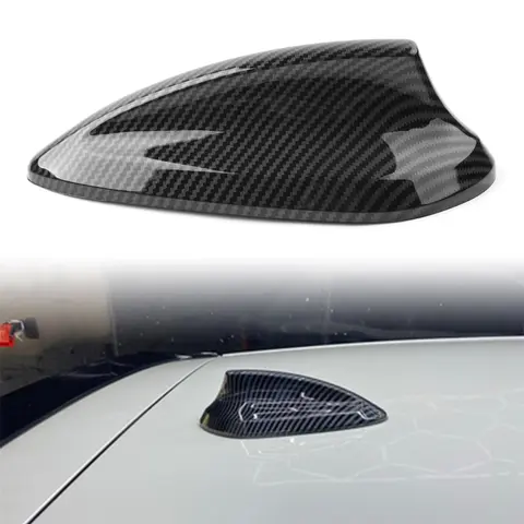 Carbon Fiber Car Shark Fin Antenna Cover For BMW F21 F45 F46 F49 F49 F39 F26 F15 F16 F85 F86 G01 G02 G05 G06 X1 X4 X5 X6