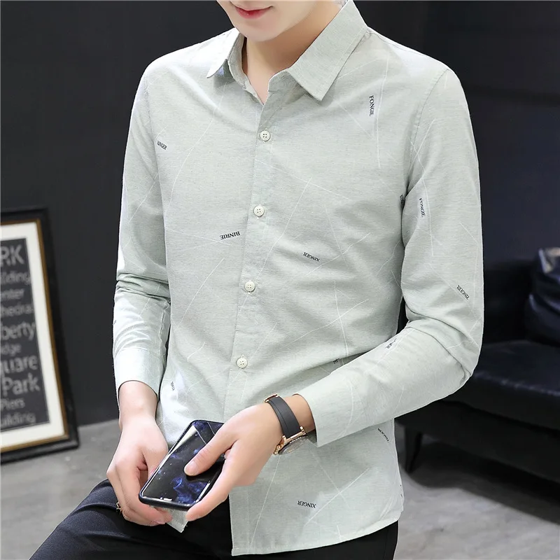 Casual Shirt Cotton Linen Loose High-end Business Lapel Breathable Stripe Spring Autumn Comfortable Handsome Men's Long Sleeves
Casual Shirt Cotton Linen Loose High-end Business Lapel Breathable Stripe Spring Autumn Comfortable Handsome Men's Long Sleeves