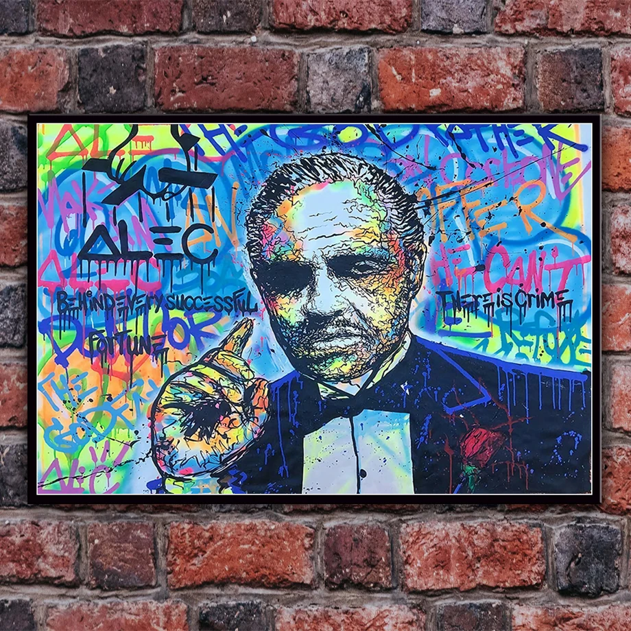 Modern Canvas Painting Alec Originality Street Graffiti Prints And Poster Wall Art HD Picture for Living Room Home Decor
Modern Canvas Painting Alec Originality Street Graffiti Prints And Poster Wall Art HD Picture for Living Room Home Decor