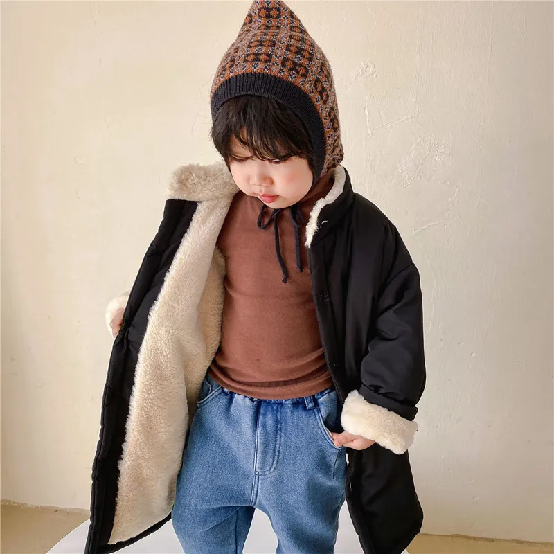 Girls Baby's Coat Jacket Outwear 2021 Black Fur Thicken Autumn Winter Plus Velvet Warm Tracksuit Fleece Children's Clothing
Girls Baby's Coat Jacket Outwear 2021 Black Fur Thicken Autumn Winter Plus Velvet Warm Tracksuit Fleece Children's Clothing