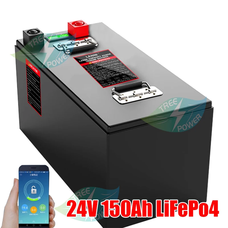 Poweful 24V 150Ah Lifepo4 Lithium Battery Pack for Electric Tricycle Fishing Boat Solar Energy+10A Charger
Poweful 24V 150Ah Lifepo4 Lithium Battery Pack for Electric Tricycle Fishing Boat Solar Energy+10A Charger