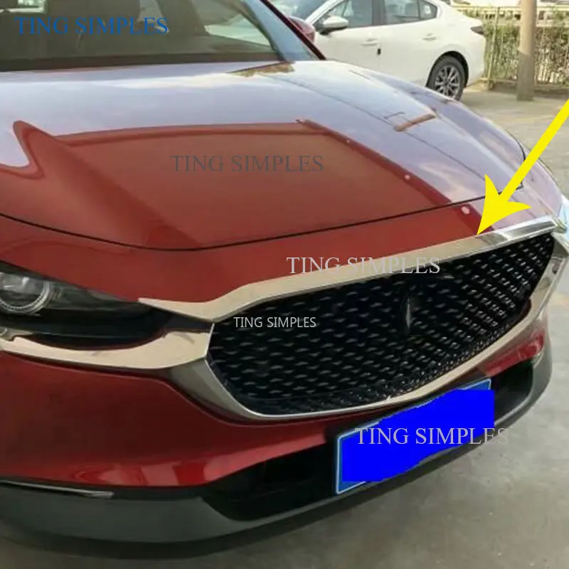 ABS Chrome For Mazda CX-30 2020 2021 Front Engine Hood Bonnet Grille Grill Bumper Protection Molding Cover Kit Trim accessories
ABS Chrome For Mazda CX-30 2020 2021 Front Engine Hood Bonnet Grille Grill Bumper Protection Molding Cover Kit Trim accessories