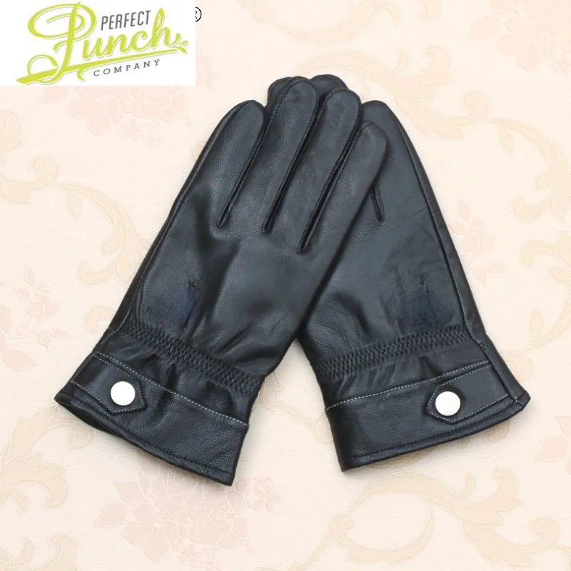 Gloves Black Men's Genuine Leather Gloves Warm Coral Fleece Lining Thicken Gloves Winter Driving Guantes Hombre SQQ408
Gloves Black Men's Genuine Leather Gloves Warm Coral Fleece Lining Thicken Gloves Winter Driving Guantes Hombre SQQ408