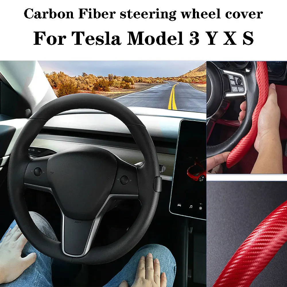 For Tesla Model 3 Y X S Cabon Fiber Turn fur Steering Wheel ABS Cover Assisted steering Trim
For Tesla Model 3 Y X S Cabon Fiber Turn fur Steering Wheel ABS Cover Assisted steering Trim
