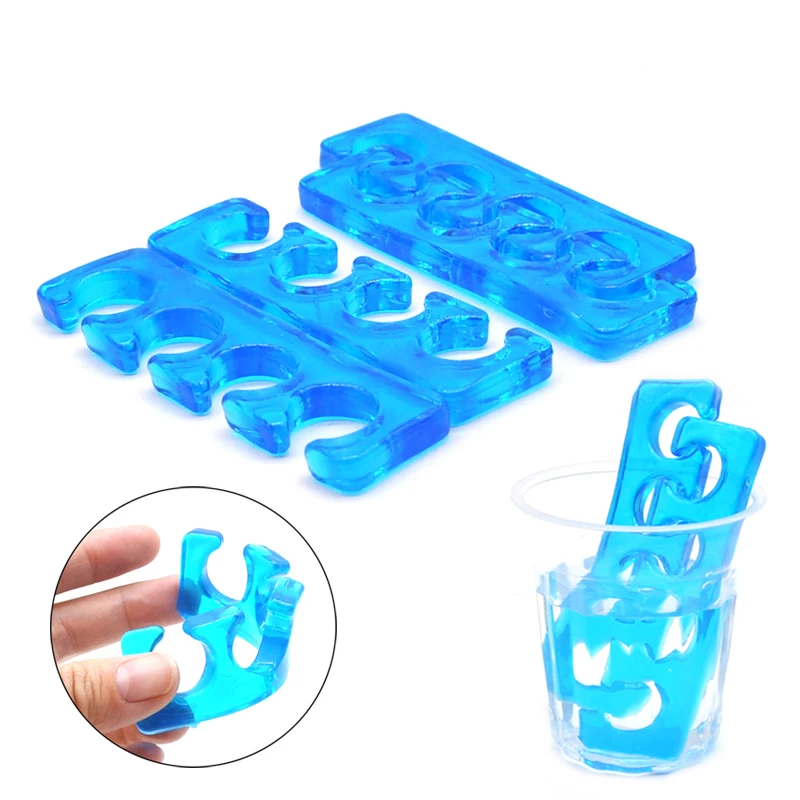 2 Pcs (1 Pair) Toe Separators Blue Finger Foot Silicone Soft Toe Separator Gel UV Tools Salon Polish Manicure Nail Art Tools
2 Pcs (1 Pair) Toe Separators Blue Finger Foot Silicone Soft Toe Separator Gel UV Tools Salon Polish Manicure Nail Art Tools
