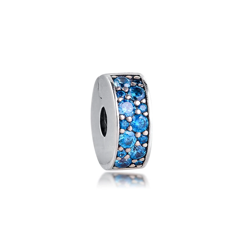 Teal Shinning Elegance Spacer Charm Fits Europe Bracelet Real 925 Sterling Silver Clip Beads for Women Jewelry Making kralen
Teal Shinning Elegance Spacer Charm Fits Europe Bracelet Real 925 Sterling Silver Clip Beads for Women Jewelry Making kralen