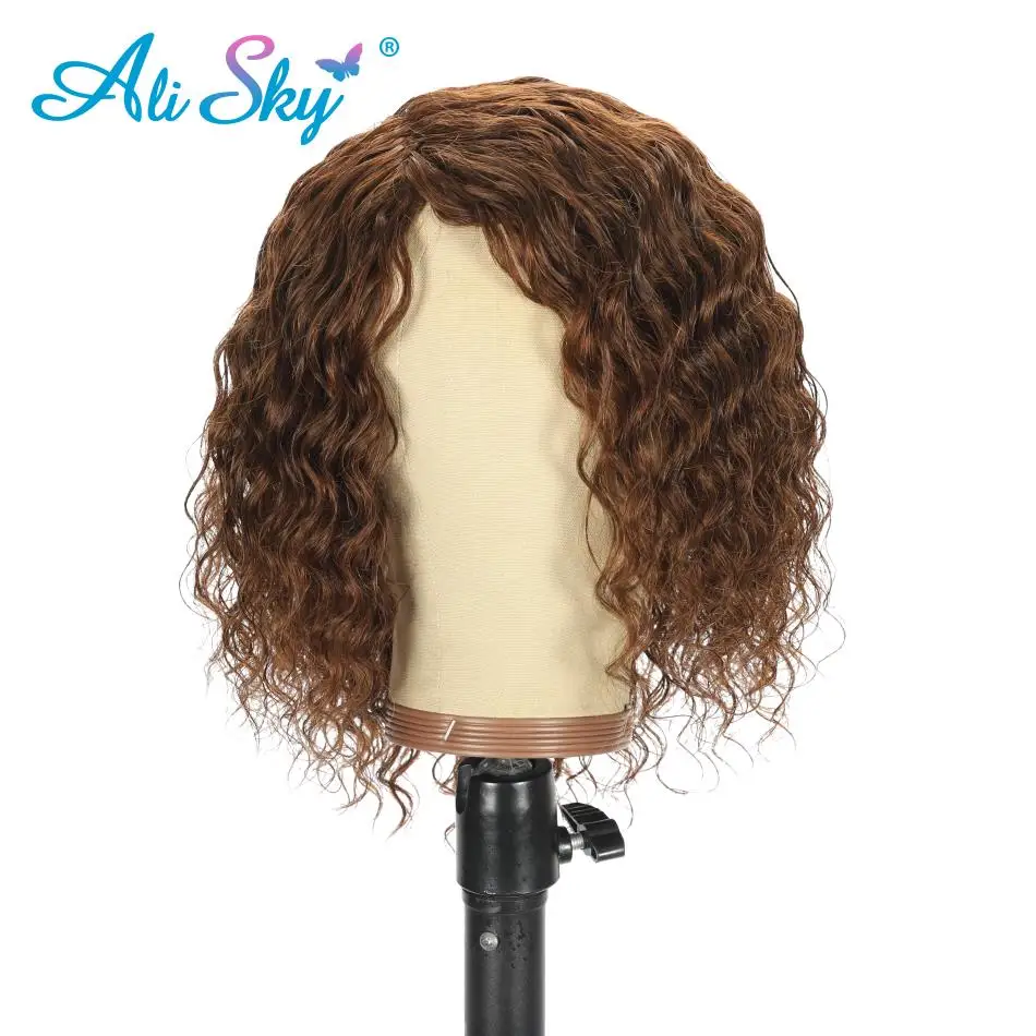AliSky Hair Water Wave Human Hair Wig #2 Brazilian Hair Wigs Full Machine Made Wig #4 Non Lace Wig 150 Density Human Hair Wigs
AliSky Hair Water Wave Human Hair Wig #2 Brazilian Hair Wigs Full Machine Made Wig #4 Non Lace Wig 150 Density Human Hair Wigs