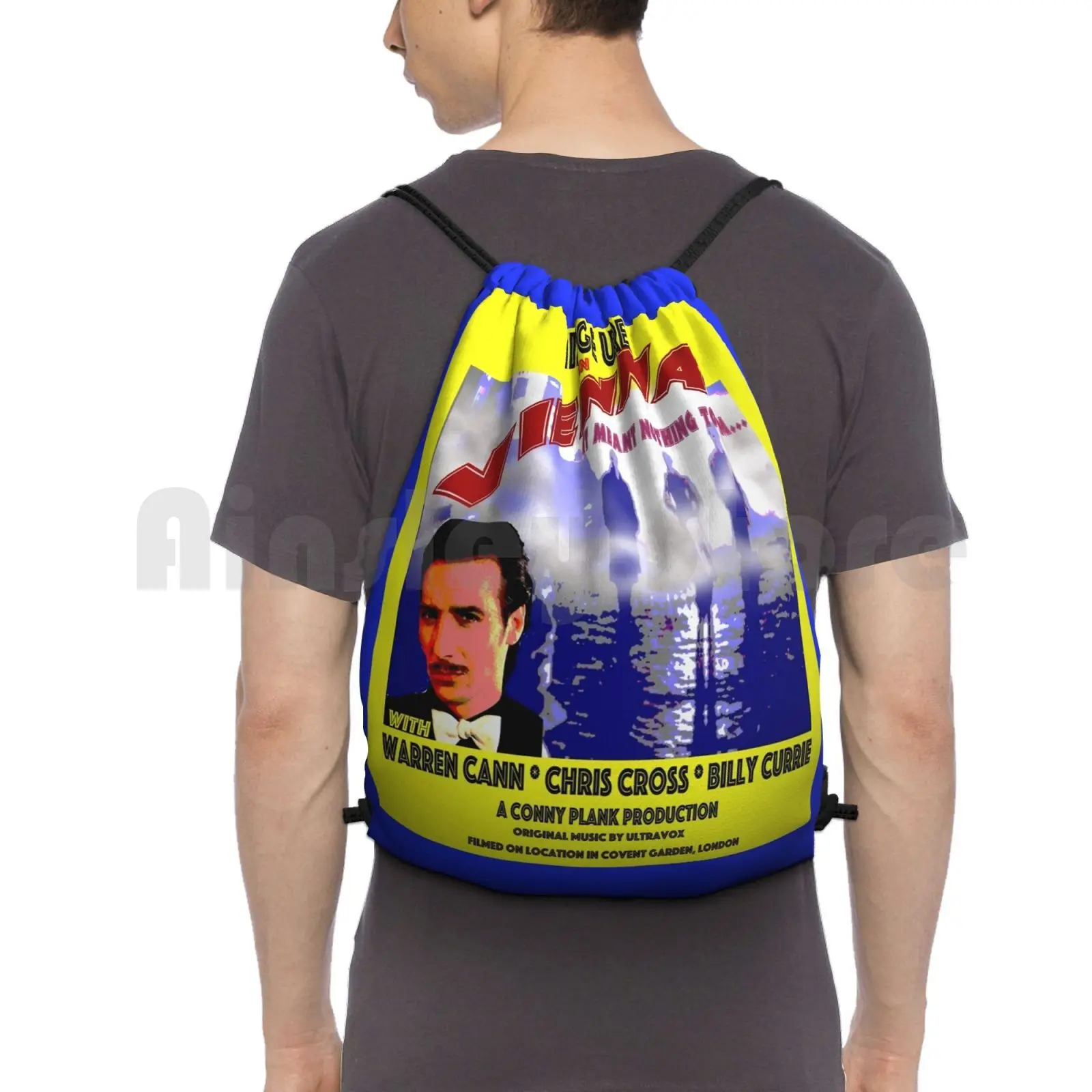 Vienna Classic Film Poster Backpack Drawstring Bags Gym Bag Waterproof Ultravox Vienna Midge Ure New Wave New Romantics
Vienna Classic Film Poster Backpack Drawstring Bags Gym Bag Waterproof Ultravox Vienna Midge Ure New Wave New Romantics