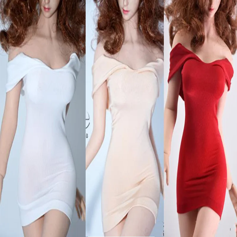 1/6 Female Soldier Ice Silk Off Shoulder Dress Red Sexy Dress for 12cm Tbleague Phicen S38/S39 S07C Large Breast Body Figure
1/6 Female Soldier Ice Silk Off Shoulder Dress Red Sexy Dress for 12cm Tbleague Phicen S38/S39 S07C Large Breast Body Figure