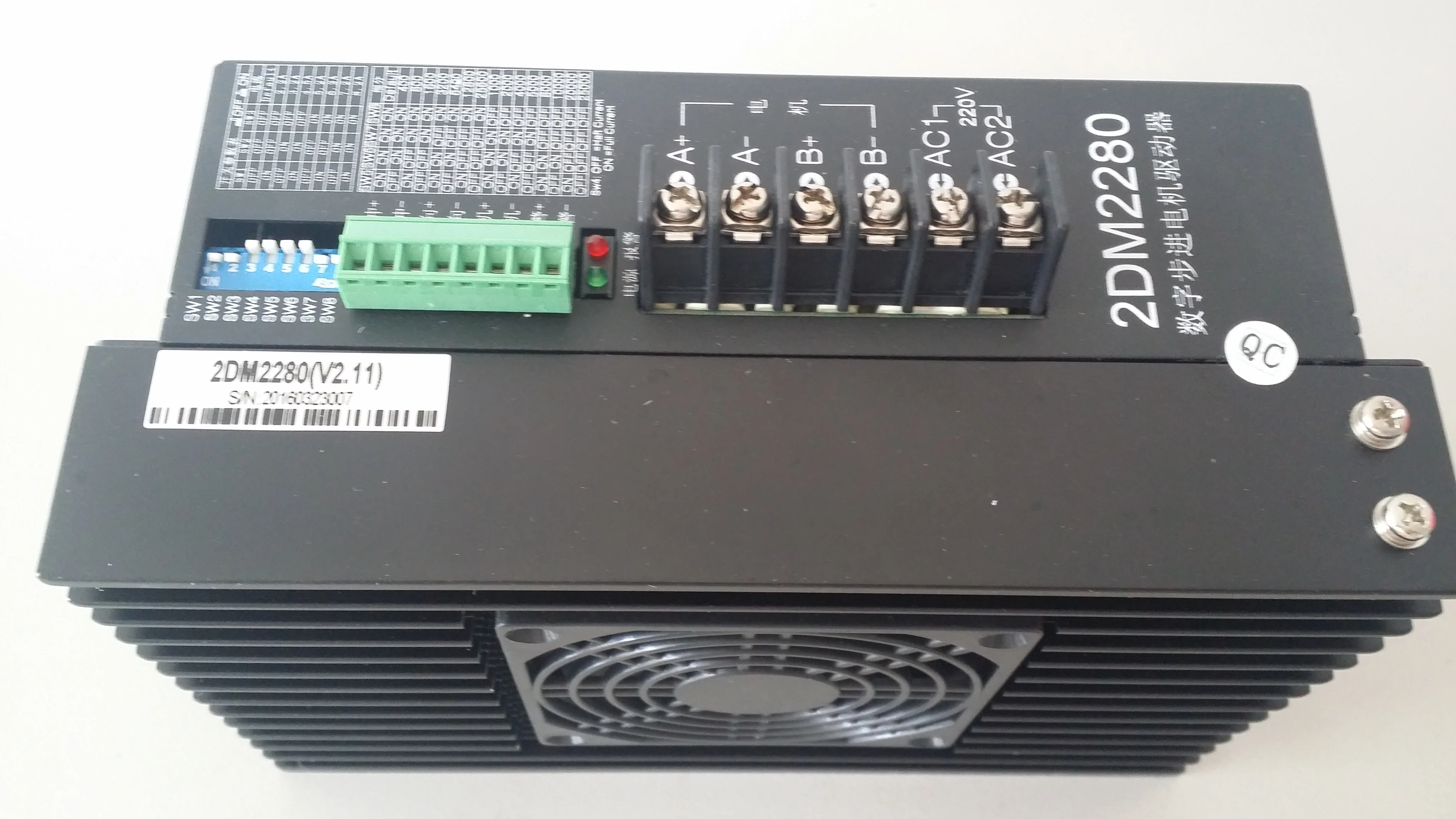 2DM2280 Stepper Motor Driver AC80-240V 8A 2 Phase For NEMA 34/42/52 Stepper Motor
2DM2280 Stepper Motor Driver AC80-240V 8A 2 Phase For NEMA 34/42/52 Stepper Motor