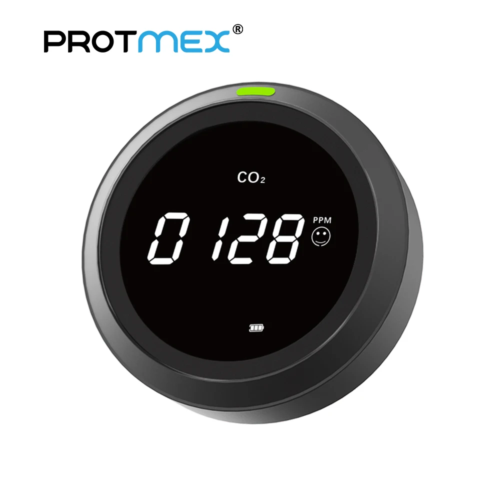 Protmex Air Quality Monitor PTH-4 Pollution Detector Carbon Dioxide For Sensor Environmental Protection CO2 Tester
Protmex Air Quality Monitor PTH-4 Pollution Detector Carbon Dioxide For Sensor Environmental Protection CO2 Tester