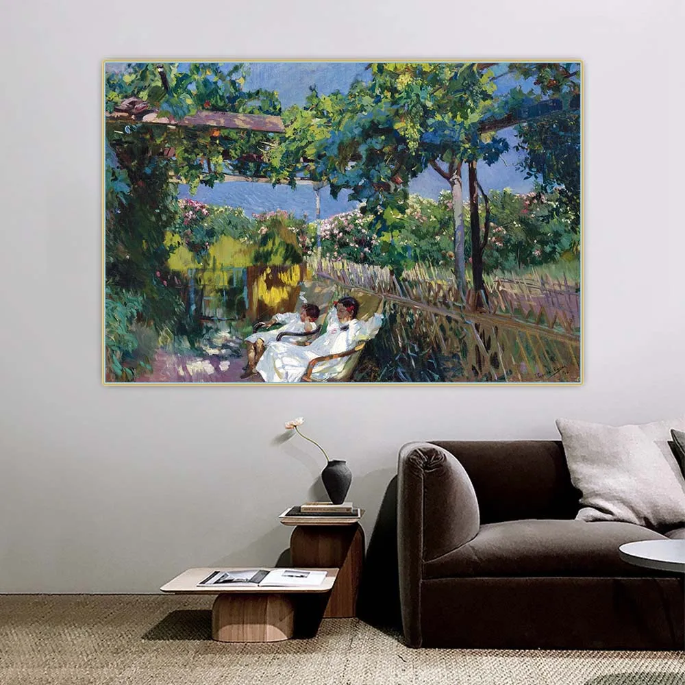 Joaquin Sorolla " Nap in the garden " Canvas Oil Painting Picture Print Poster Backdrop Wall Decor Home Bedroom Decoration
Joaquin Sorolla " Nap in the garden " Canvas Oil Painting Picture Print Poster Backdrop Wall Decor Home Bedroom Decoration