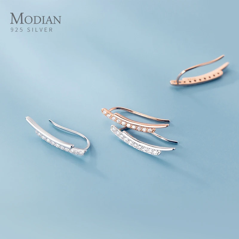 Modian Fashion Vintage 925 Sterling Silver Shining Zircon Geometric U Shape Stud Earring for Women Hook Earring Fine Jewelry
Modian Fashion Vintage 925 Sterling Silver Shining Zircon Geometric U Shape Stud Earring for Women Hook Earring Fine Jewelry