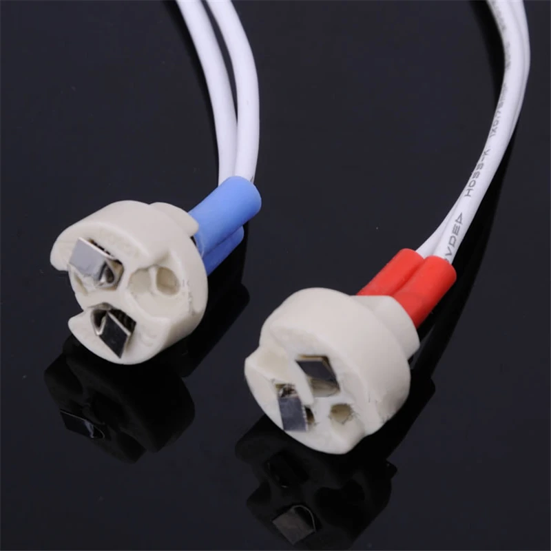 2pcs G4/G5.3/G6.35 halogen lamp holder European standard quality LED high temperature resistant ceramic MR11/MR16 lamp holder
2pcs G4/G5.3/G6.35 halogen lamp holder European standard quality LED high temperature resistant ceramic MR11/MR16 lamp holder