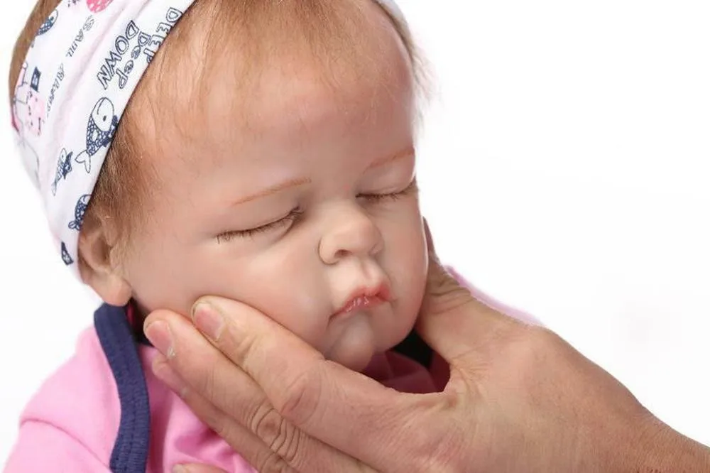 Realistic Alive Soft Solid silicone Reborn Girl Baby Realistic 21'' Newborn Bebe Doll Gift Reborn Baby
Realistic Alive Soft Solid silicone Reborn Girl Baby Realistic 21'' Newborn Bebe Doll Gift Reborn Baby