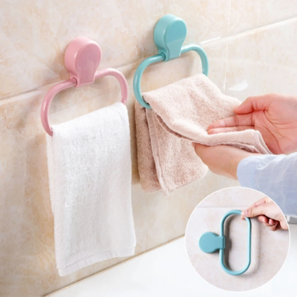 1Pc Adhesive Towel Ring Plastic White Blue Convenient Towel Holder Bathroom Organizer Towel Ring Simple Stylish Kitchen Shelf
1Pc Adhesive Towel Ring Plastic White Blue Convenient Towel Holder Bathroom Organizer Towel Ring Simple Stylish Kitchen Shelf