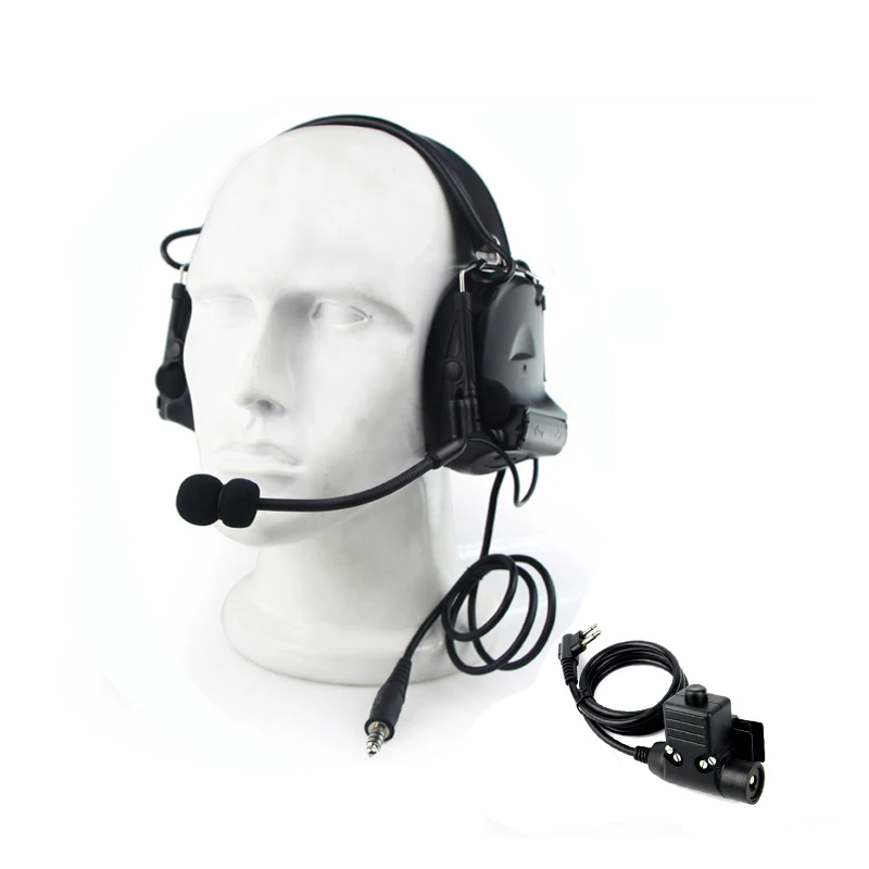 Tactical Noise Reduction Headset Canceling Headphone Comtac II for Motorola Communications Equipment
Tactical Noise Reduction Headset Canceling Headphone Comtac II for Motorola Communications Equipment